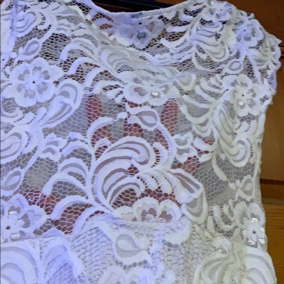 H&M GORGEOUS Lacy White Dress - Picture 5 of 6